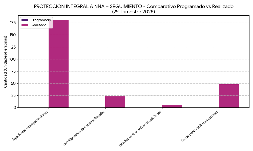 Barras Protección Integral NNA Seguimiento